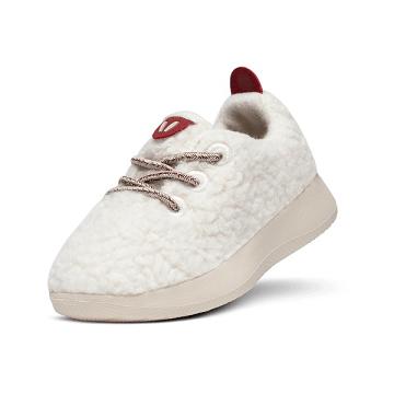 Kids' Allbirds Smallbirds Wool Runner Sneakers Beige / White | NZ1859AH