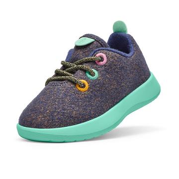 Kids' Allbirds Smallbirds Wool Runner Sneakers Taupe | NZ1867EB