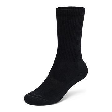 Men's Allbirds Anytime Crew Socks Black | NZ1373EB