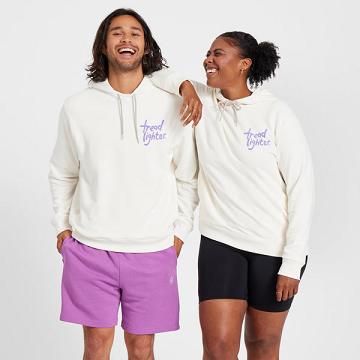 Men's Allbirds R&R Hoodie White | NZ1331LI