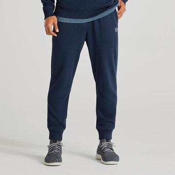 Men's Allbirds R&R Sweat Pants Navy | NZ1322WN