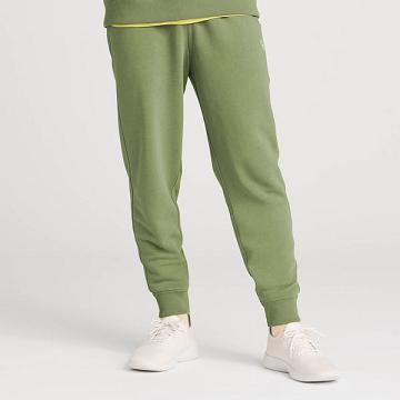 Men's Allbirds R&R Sweat Pants Olive | NZ1323QM