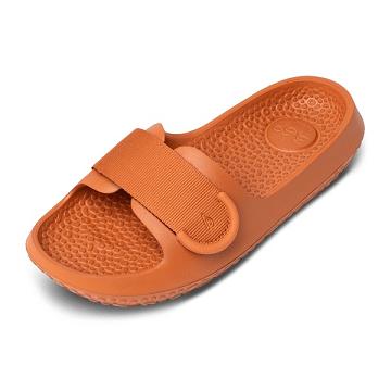 Men's Allbirds Sugar Slides Orange | NZ1122ZU