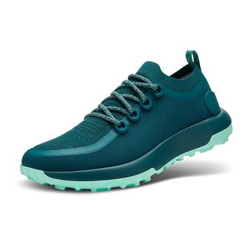 Men's Allbirds Trail Runner SWT Hiking Shoes Turquoise | NZ1208SG