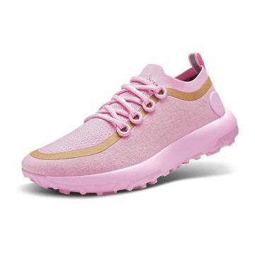 Men's Allbirds Trail Runner SWT Mizzles Running Shoes Pink | NZ1132PJ