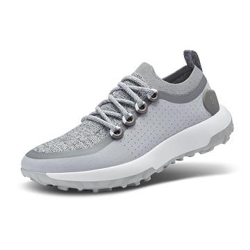 Men's Allbirds Trail Runner SWT Running Shoes Grey | NZ1142MQ