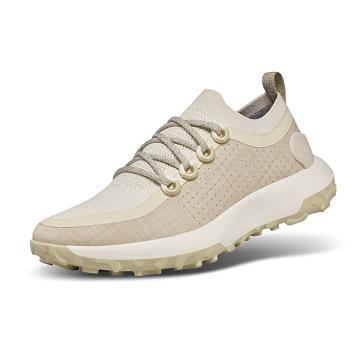 Men's Allbirds Trail Runner SWT Running Shoes Beige White | NZ1148ZU