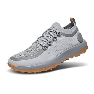 Men's Allbirds Trail Runner SWT Running Shoes Grey | NZ1150KO