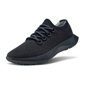 Men's Allbirds Tree Dasher 2 Running Shoes Black | NZ1200ZU