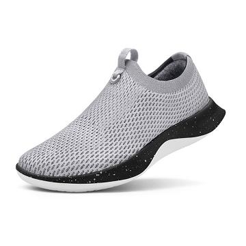 Men's Allbirds Tree Dasher Relay Slip On Shoes Grey | NZ1116MQ