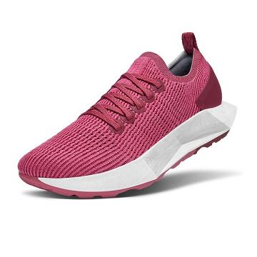 Men's Allbirds Tree Flyers Running Shoes Pink | NZ1178HA