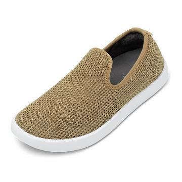 Men's Allbirds Tree Loungers Slip On Shoes Brown | NZ1104SG