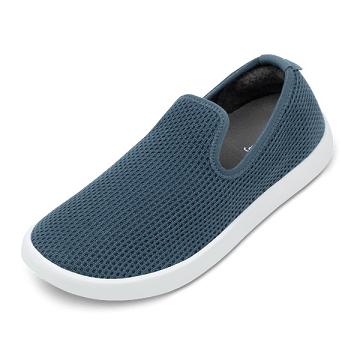 Men's Allbirds Tree Loungers Slip On Shoes Turquoise | NZ1105AH