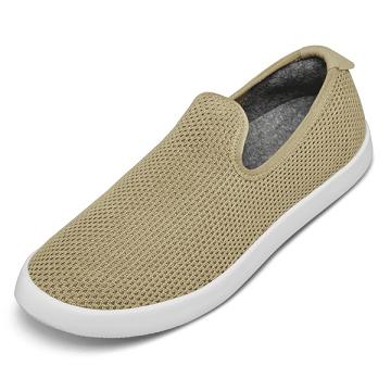 Men's Allbirds Tree Loungers Slip On Shoes Taupe | NZ1108IL