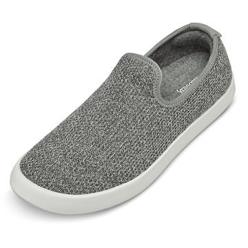 Men's Allbirds Tree Loungers Slip On Shoes Silver | NZ1111TC