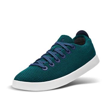 Men's Allbirds Tree Pipers Sneakers Turquoise | NZ1022HA