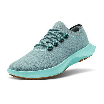 Men's Allbirds Wool Dasher Mizzles Running Shoes Mint | NZ1138RV