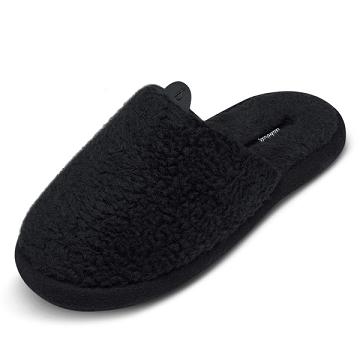 Men's Allbirds Wool Dwellers Slippers Black | NZ1081OK