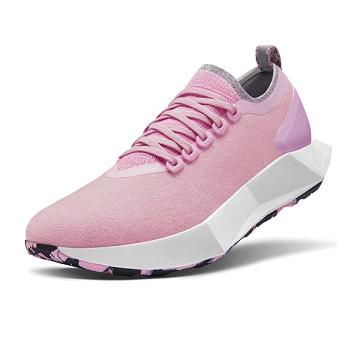 Men's Allbirds Wool Flyer Mizzles Running Shoes Pink | NZ1128FD