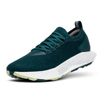 Men's Allbirds Wool Flyer Mizzles Running Shoes Turquoise | NZ1131AH