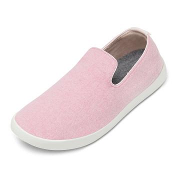 Men's Allbirds Wool Loungers Slip On Shoes Pink | NZ1094CT