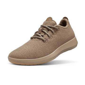 Men's Allbirds Wool Mizzles Sneakers Brown | NZ1048HA