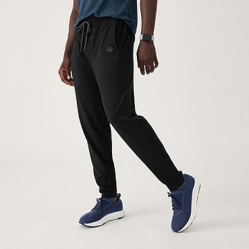 Men's Allbirds Wool Performance Pants Black | NZ1314PJ