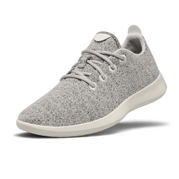 Men's Allbirds Wool Runner Sneakers Grey | NZ1067VR