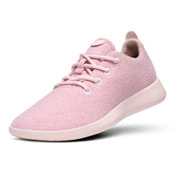 Men's Allbirds Wool Runner Sneakers Pink | NZ1057UZ