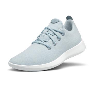 Men's Allbirds Wool Runner Sneakers Turquoise | NZ1056IL