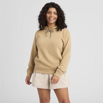 Women's Allbirds R&R Hoodie Brown | NZ1779DF