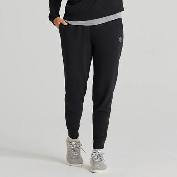 Women's Allbirds R&R Sweat Pants Black | NZ1769VR