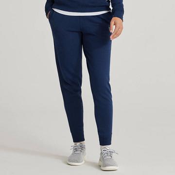 Women's Allbirds R&R Sweat Pants Navy | NZ1770CT