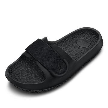 Women's Allbirds Sugar Sliders Slides Black | NZ1545DF