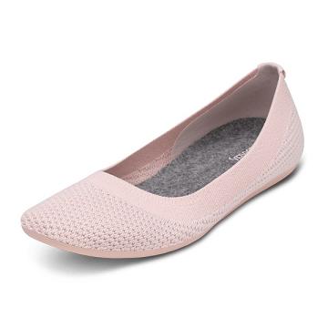 Women's Allbirds Tree Breezers Slip On Shoes Pink | NZ1531QM