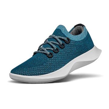 Women's Allbirds Tree Dasher 1 Running Shoes Turquoise | NZ1587VR