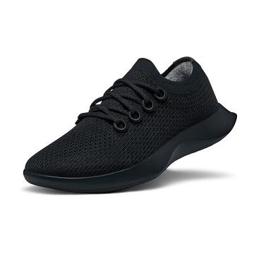 Women's Allbirds Tree Dasher 1 Running Shoes Black | NZ1590ZU