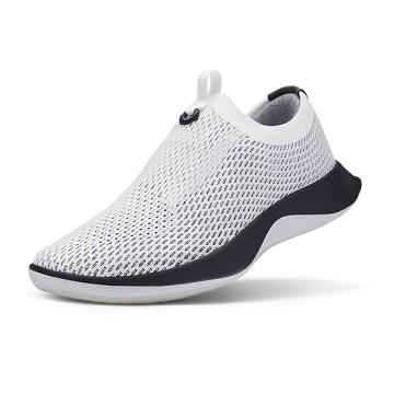 Women's Allbirds Tree Dasher Relay Running Shoes White / Black | NZ1576IL