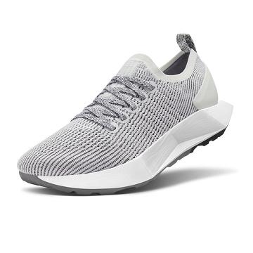 Women's Allbirds Tree Flyers Running Shoes Grey | NZ1611NW