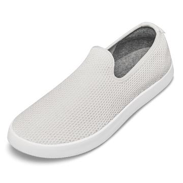 Women's Allbirds Tree Loungers Slip On Shoes White | NZ1522PJ