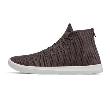 Women's Allbirds Tree Toppers High Tops Brown | NZ1640CT