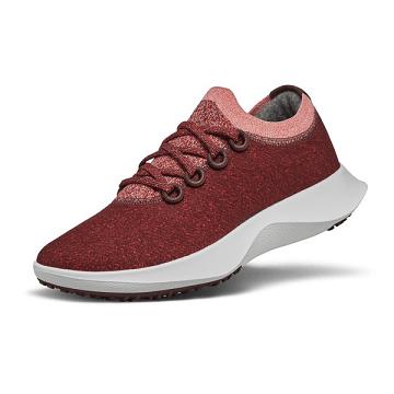 Women's Allbirds Wool Dasher Mizzles Running Shoes Red | NZ1554RV