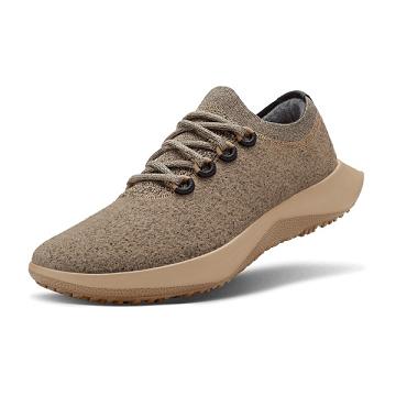 Women's Allbirds Wool Dasher Mizzles Running Shoes Brown | NZ1556WN