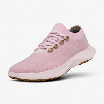 Women's Allbirds Wool Dasher Mizzles Running Shoes Pink | NZ1559NW