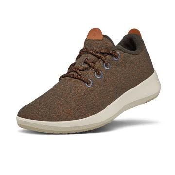 Women's Allbirds Wool Mizzles Sneakers Coffee | NZ1463NZ