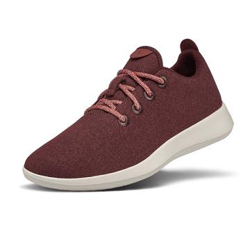 Women's Allbirds Wool Runner Sneakers Red | NZ1478WN