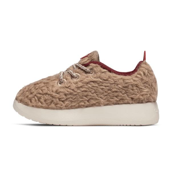 Kids' Allbirds Smallbirds Wool Runner Sneakers Beige / Brown | NZ1858SG