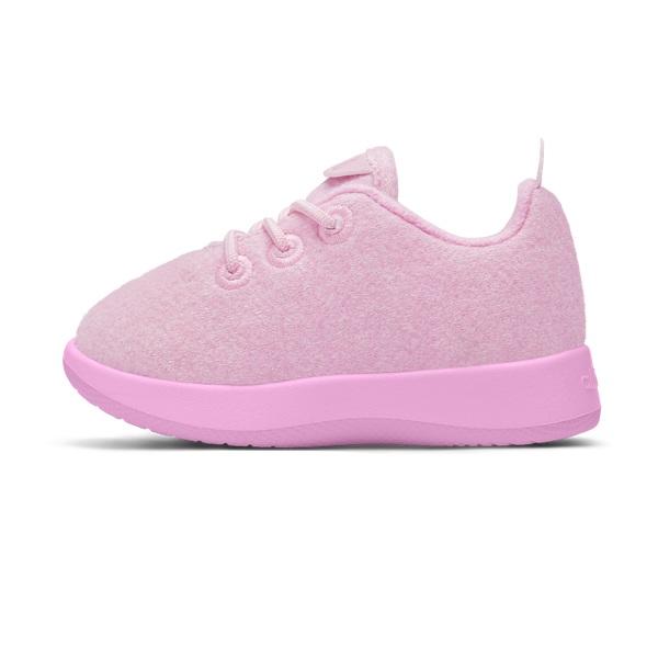 Kids' Allbirds Smallbirds Wool Runner Sneakers Pink | NZ1865TC