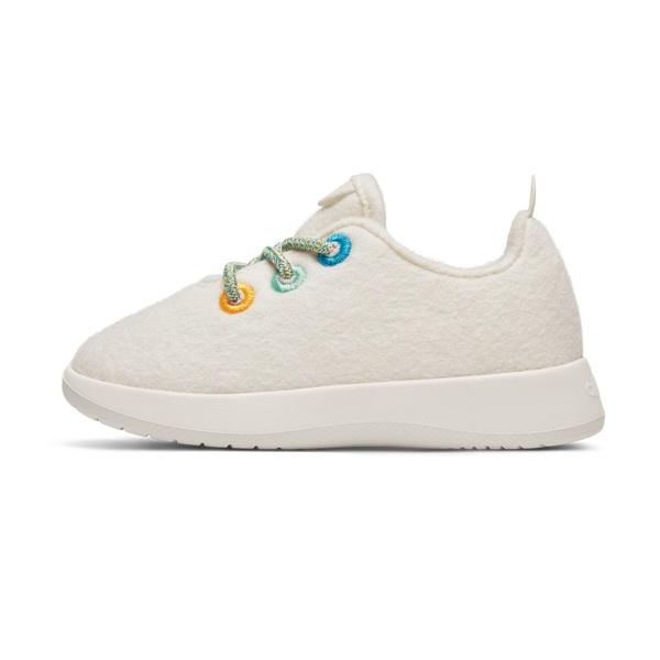 Kids' Allbirds Smallbirds Wool Runner Sneakers Beige | NZ1866RV