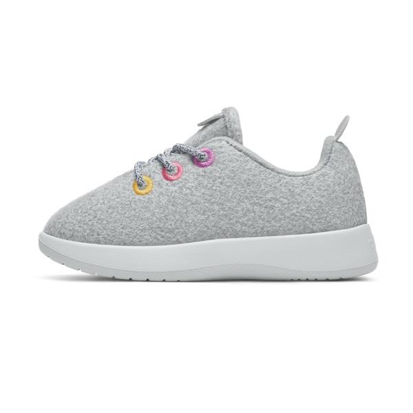 Kids' Allbirds Smallbirds Wool Runner Sneakers Grey | NZ1868WN